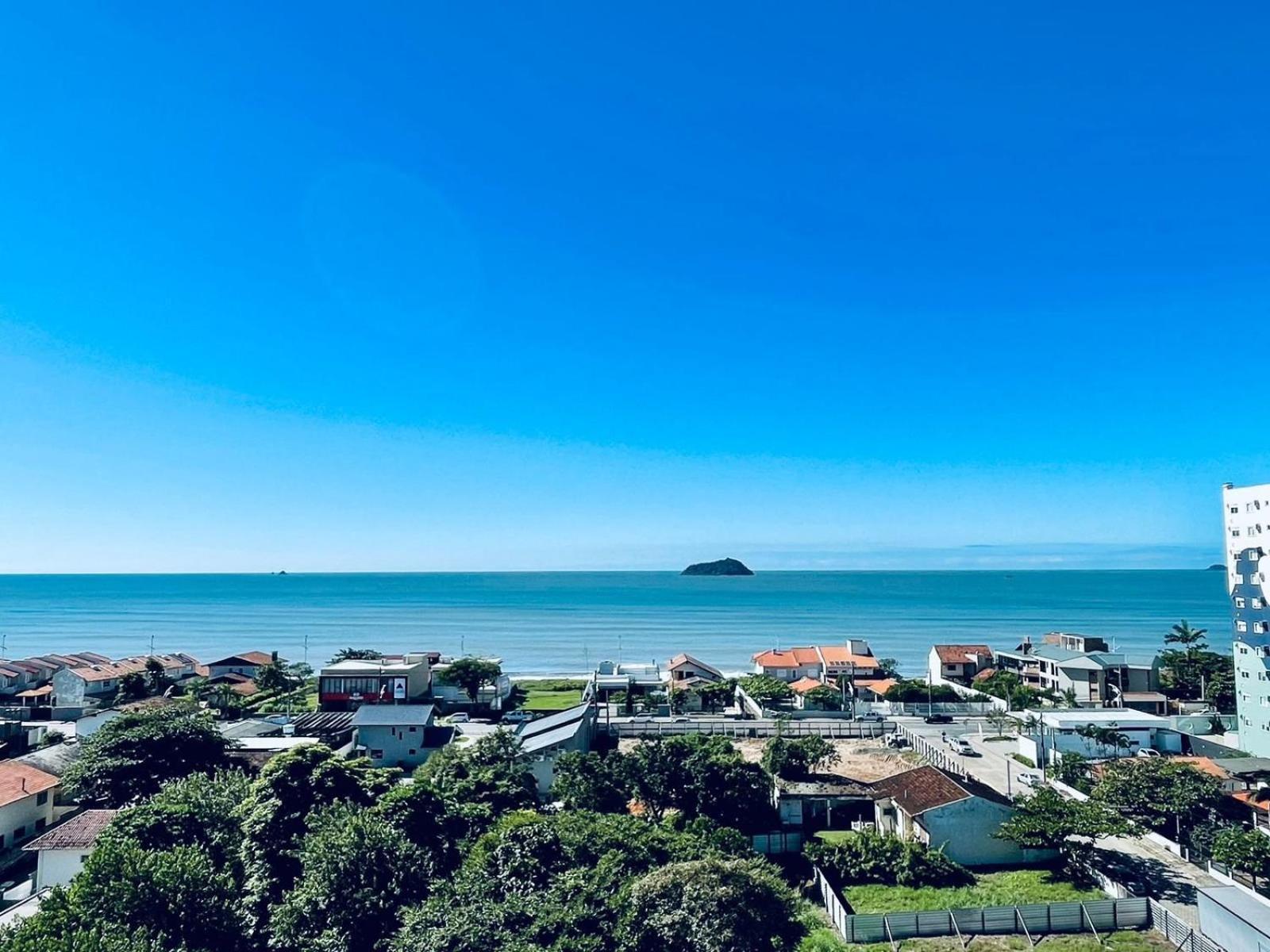 10° Andar, Vista Linda! 200M Praia, 15Km Parque Piçarras Eksteriør billede